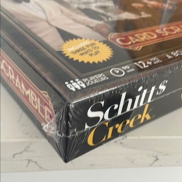 🔵Schitt's Creek Card Scramble Game - Black and Gold - Picture 2 of 7
